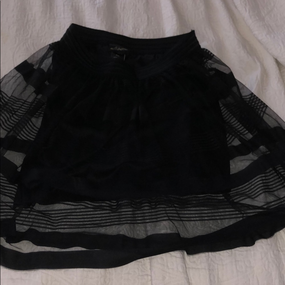Black skirt